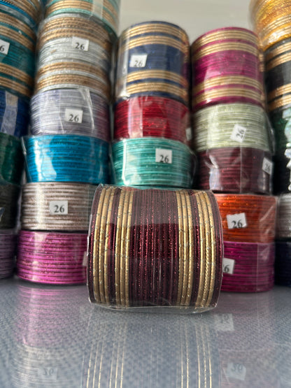 Metal Bangles-one size-2.6