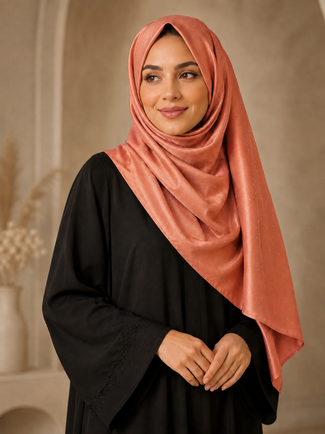 Satin Silk Fancy Hijabs