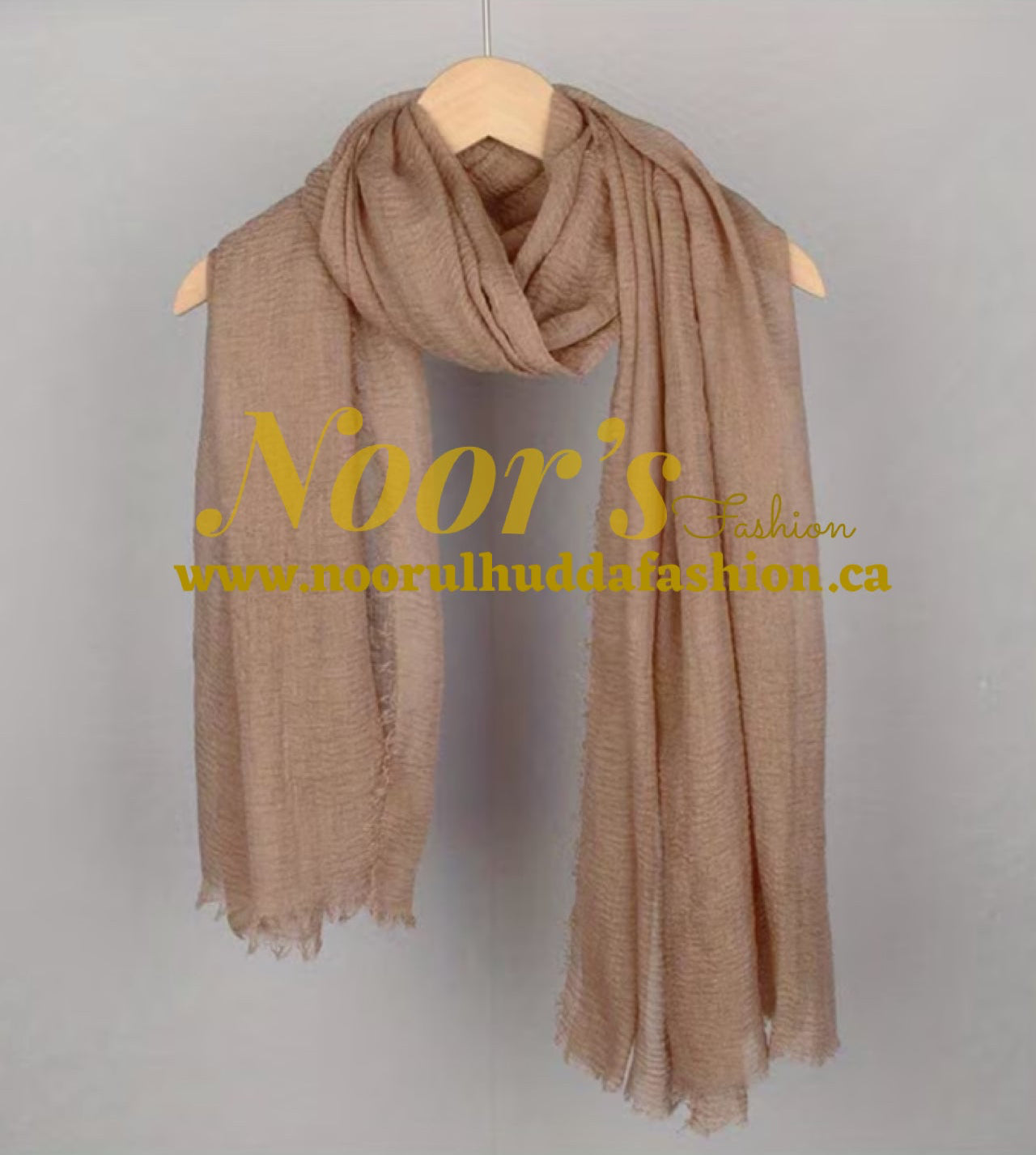 Crinkle Cotton Scarf