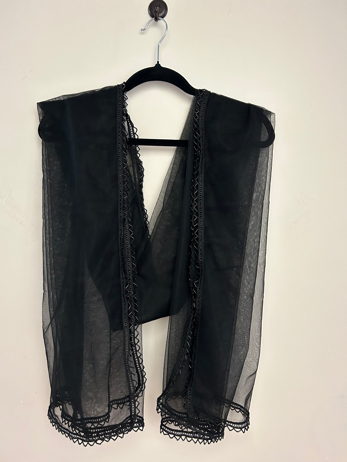 Black Soft Net-Duppata