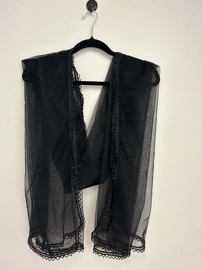 Black Soft Net-Duppata