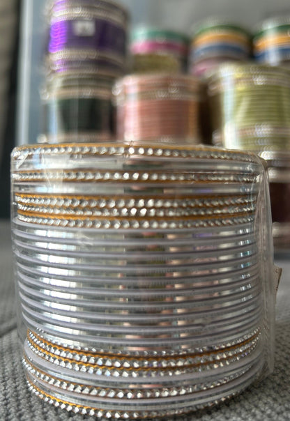 Metal Bangles-one size-2.2