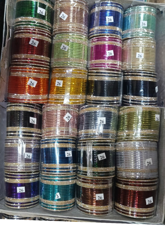 Metal Bangles-one size-2.2