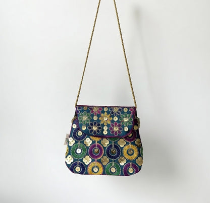 Teal Blue-kids Purse