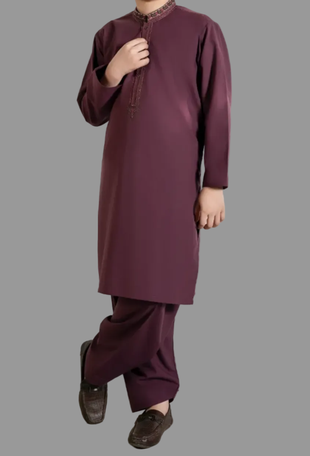 J. Burgundy-Kids Boys