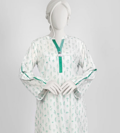 M.T.J-White/Green-Cord Set