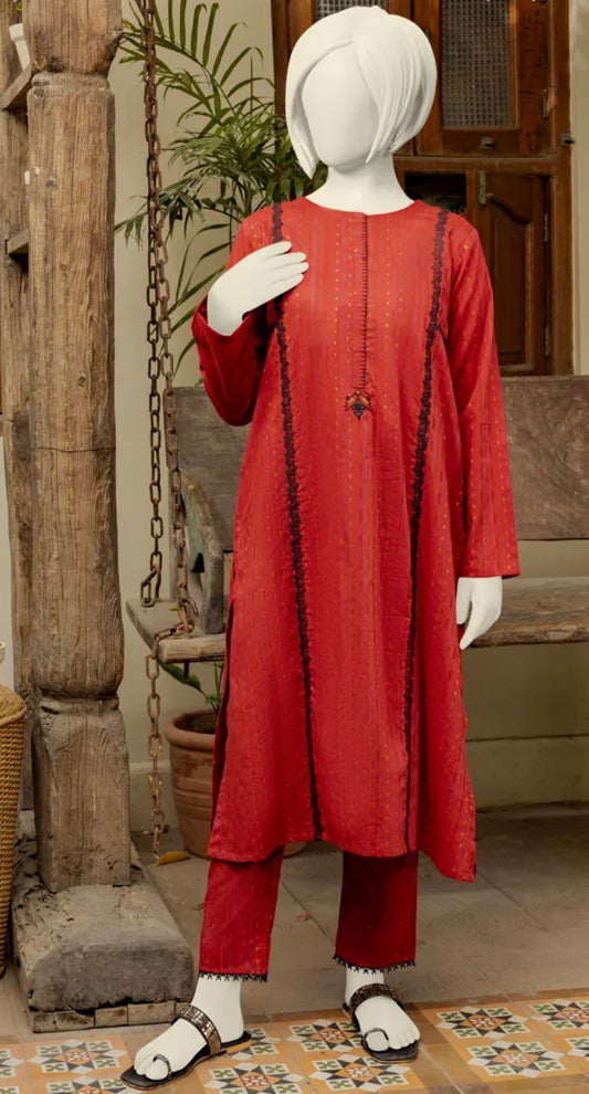 J. Teen Girls-RustyRed-2pc/3pc