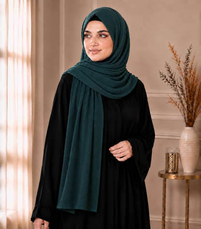 Fancy Chiffon Hijabs W/Shimmer Lines