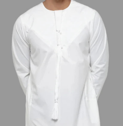 Off White-Noor’s-thobe/Jubba-Emirati Style