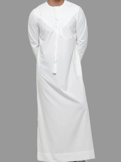 Off White-Noor’s-thobe/Jubba-Emirati Style