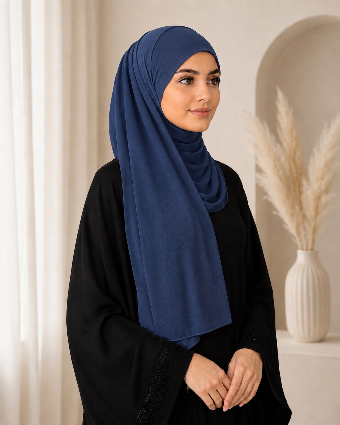 Model Hijab W/Matching Hijab Cap