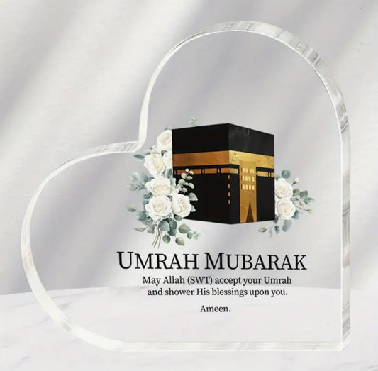 Umrah Mubarak Acrylic Gift