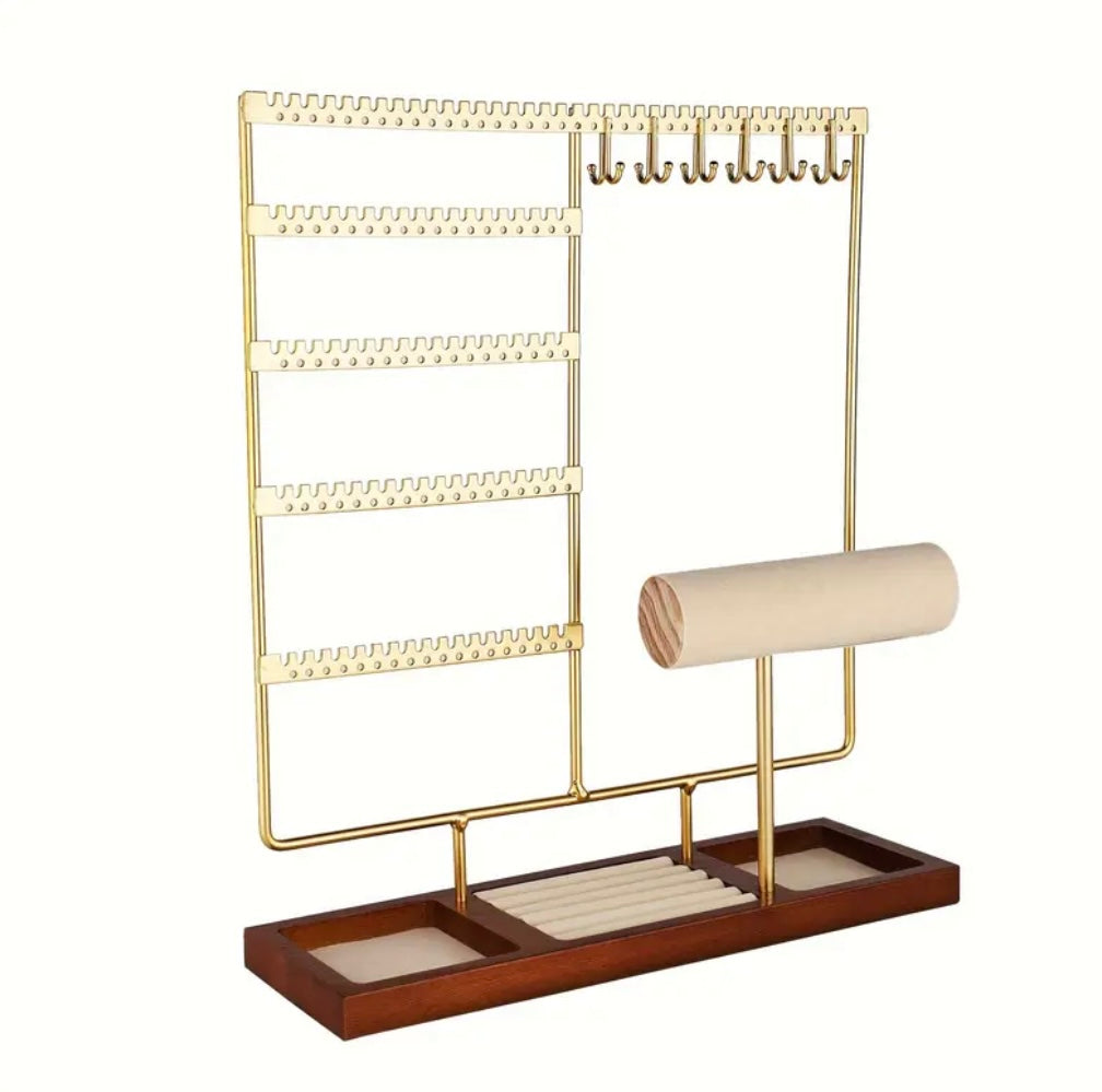 Golden Jewelry Organizer