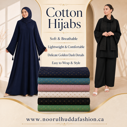 10- Printed Cotton Hijabs
