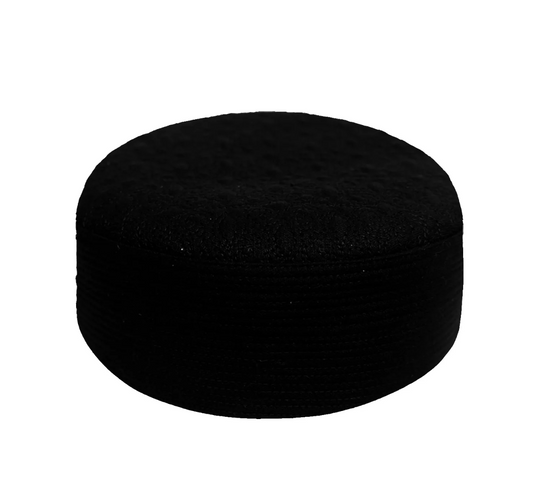 Black-Round Cap-Brand: M.T.J