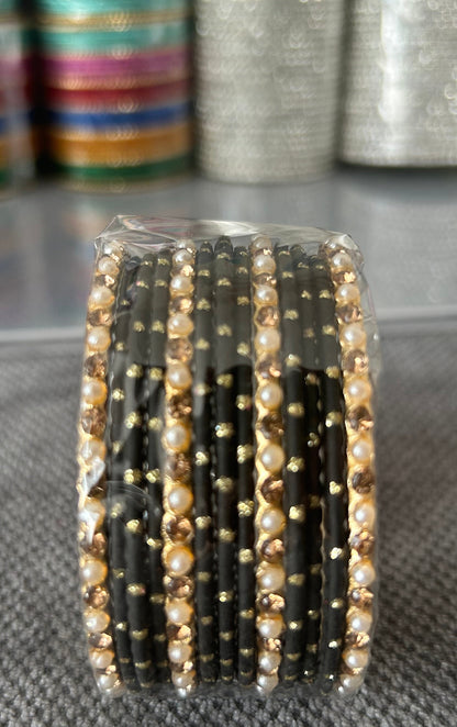 Metal Bangles-one size: 2.2