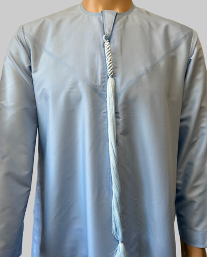 Sky Blue-Noor’s-Thobe/Jubba-Emirati Style