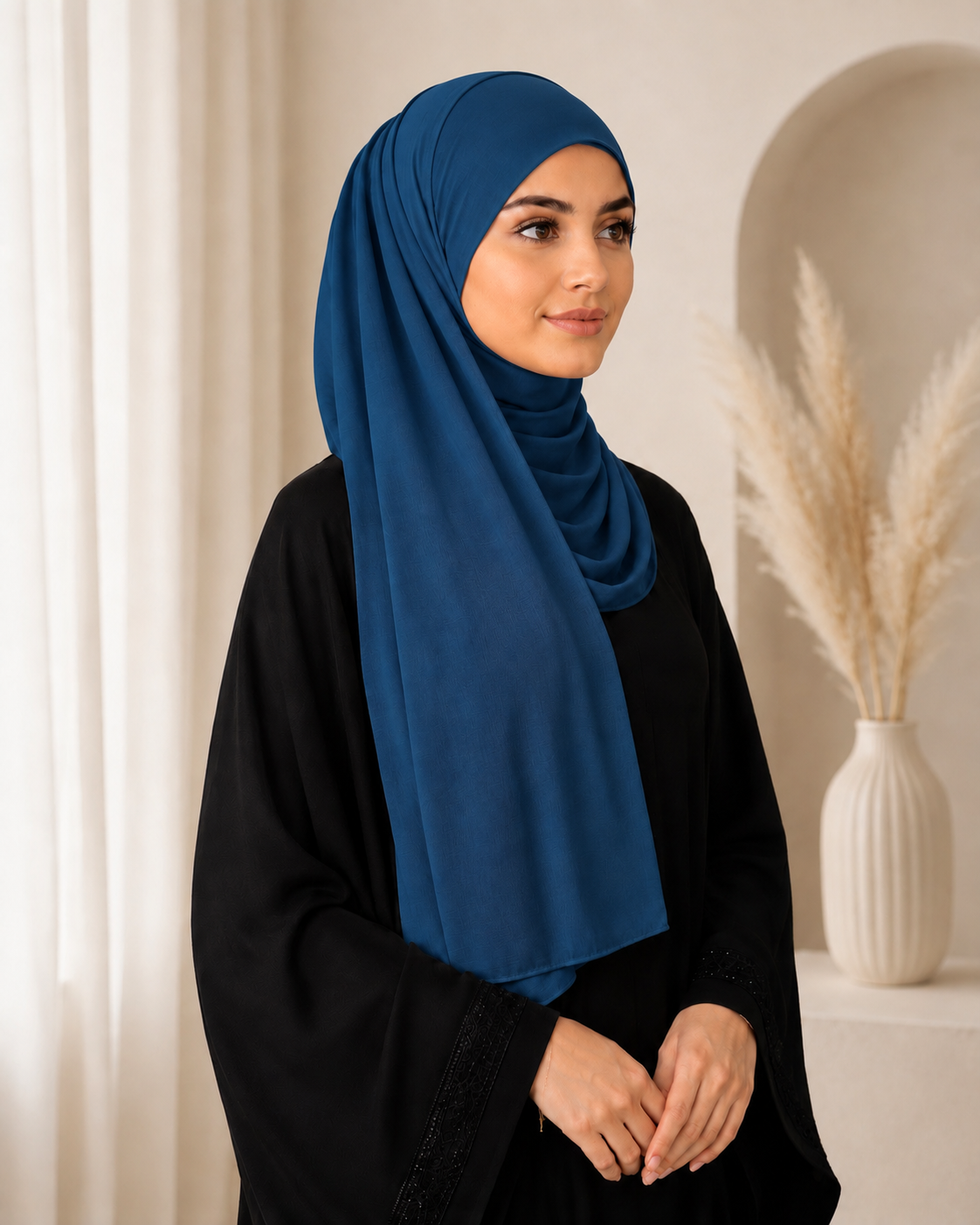 Model Hijab W/Matching Hijab Cap