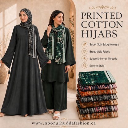 11- Printed Cotton Hijabs