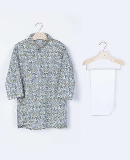 Multi Colour-Kameez Shalwar-Baby Boys- J.