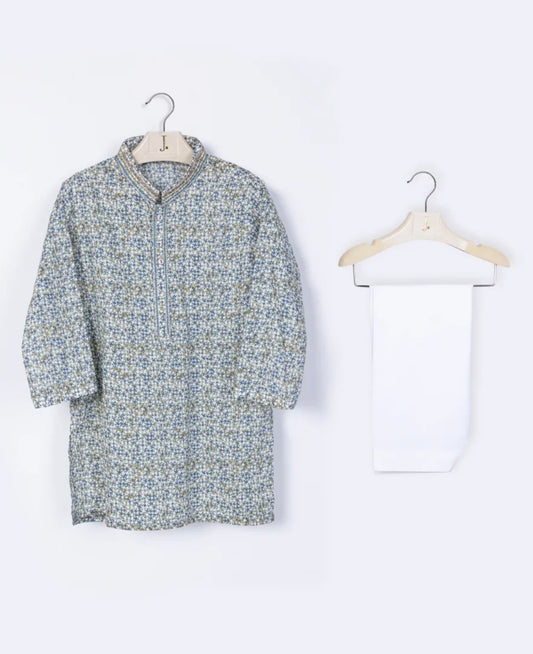 Multi Colour-Kameez Shalwar-Baby Boys- J.