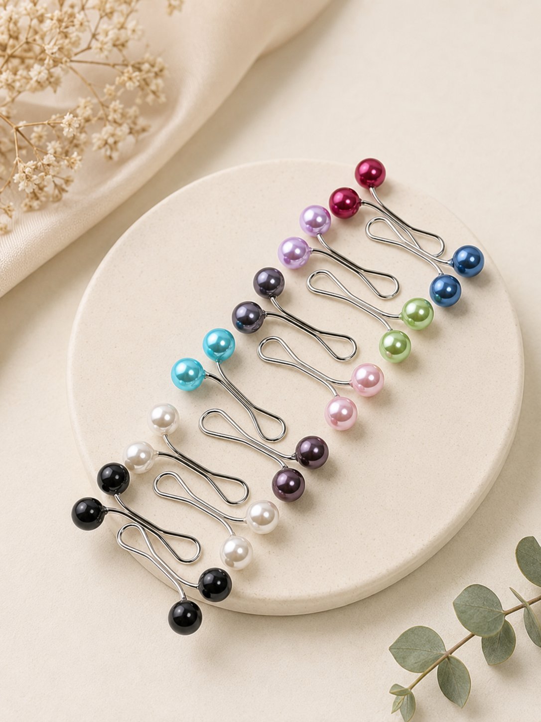 Pearl Loop Hijab Pins