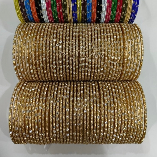 Golden-Metal Bangles-Ladies