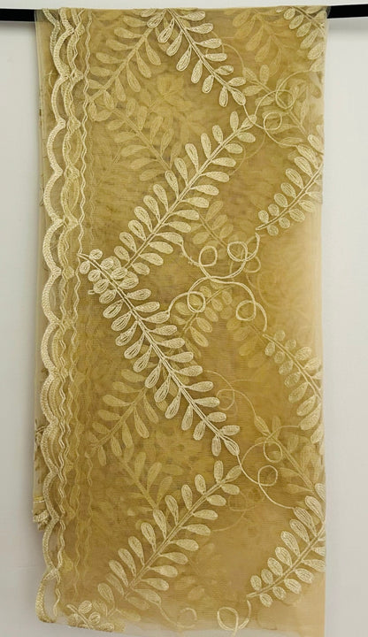 Golden Duppata-Soft Net