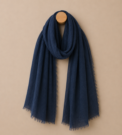 Crinkle Cotton Scarf