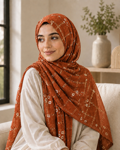 Printed Chiffon Hijabs