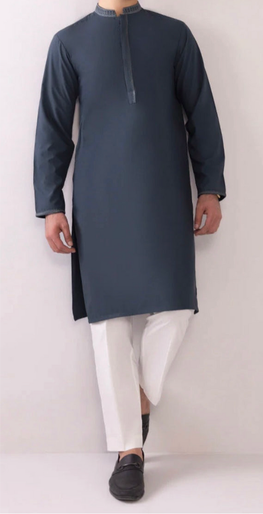 Dark Blue-kurta-Sapphire