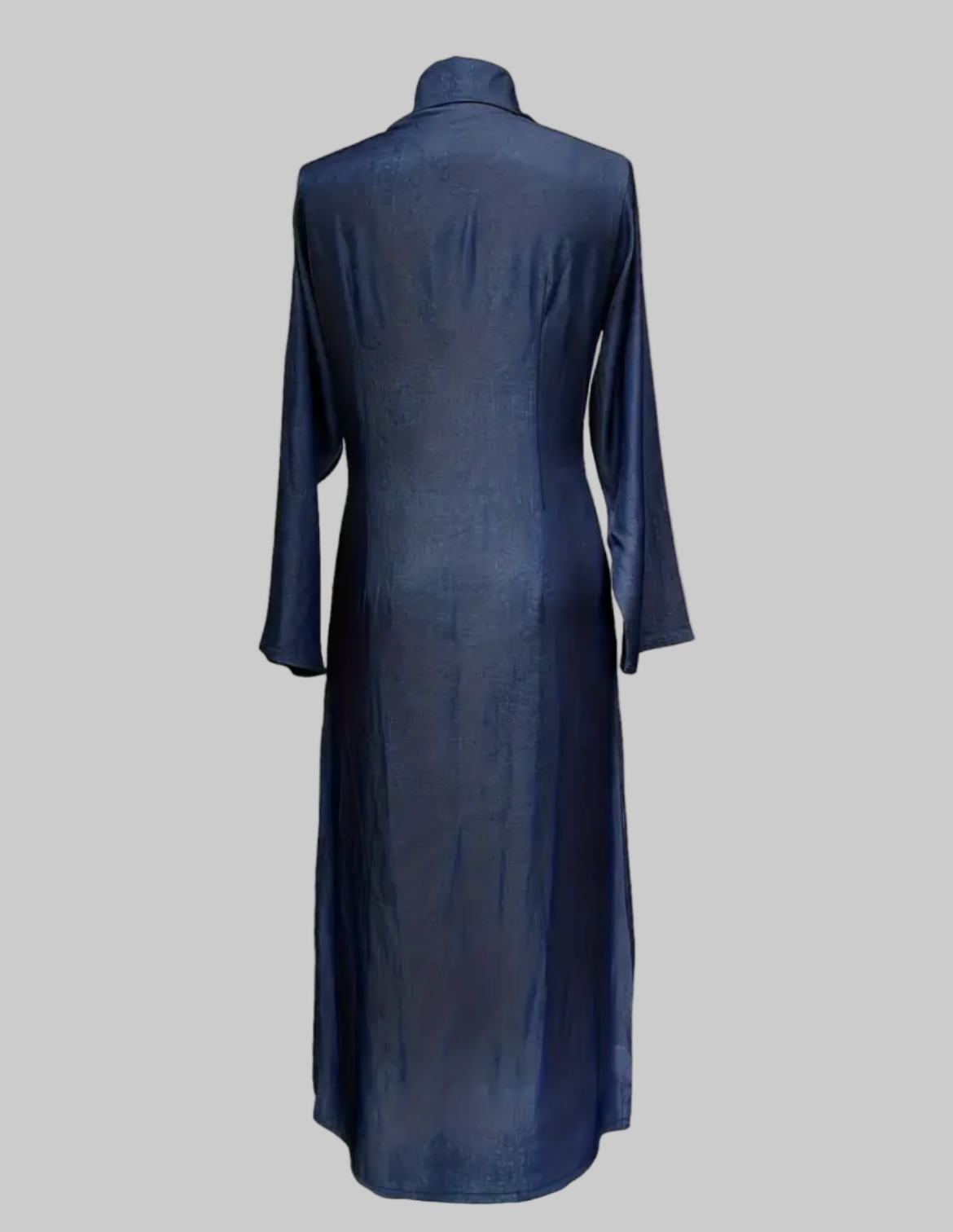 Noor’s-Navy Blue- Basic Abaya Dress-