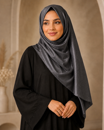 Satin Silk Fancy Hijabs