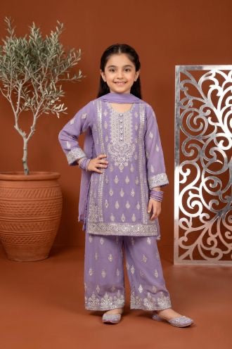 Noor’s-Light Purple 3PC Chiffon