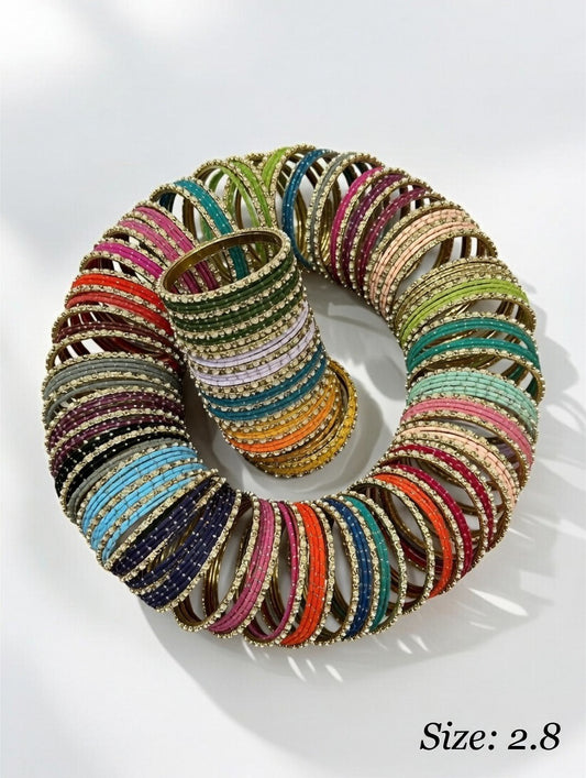 Metal Bangles-one size:2.8-2.10