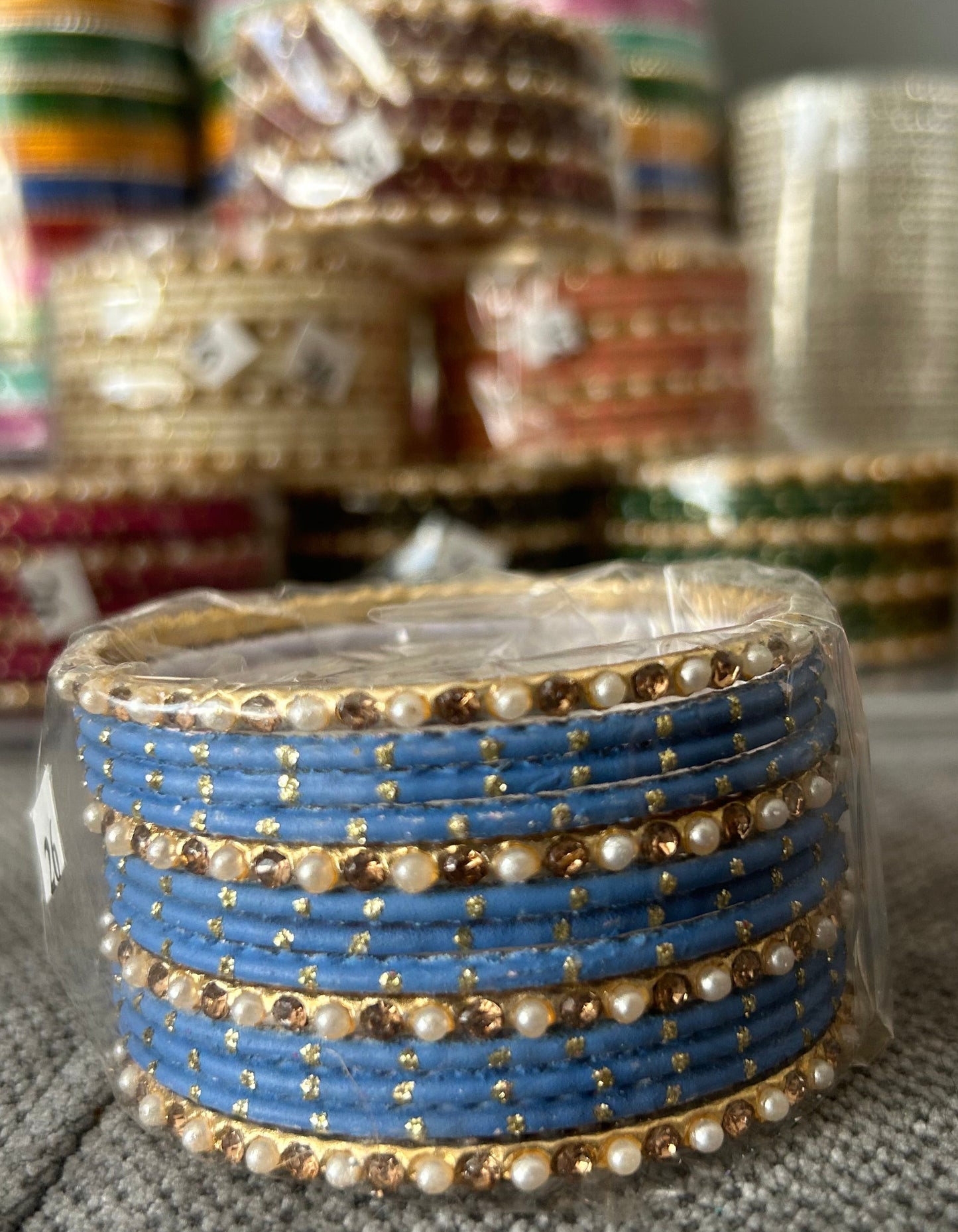 Metal Bangles-one size: 2.2
