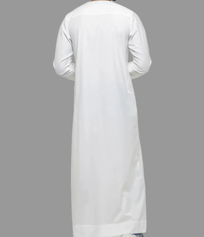 Off White-Noor’s-thobe/Jubba-Emirati Style