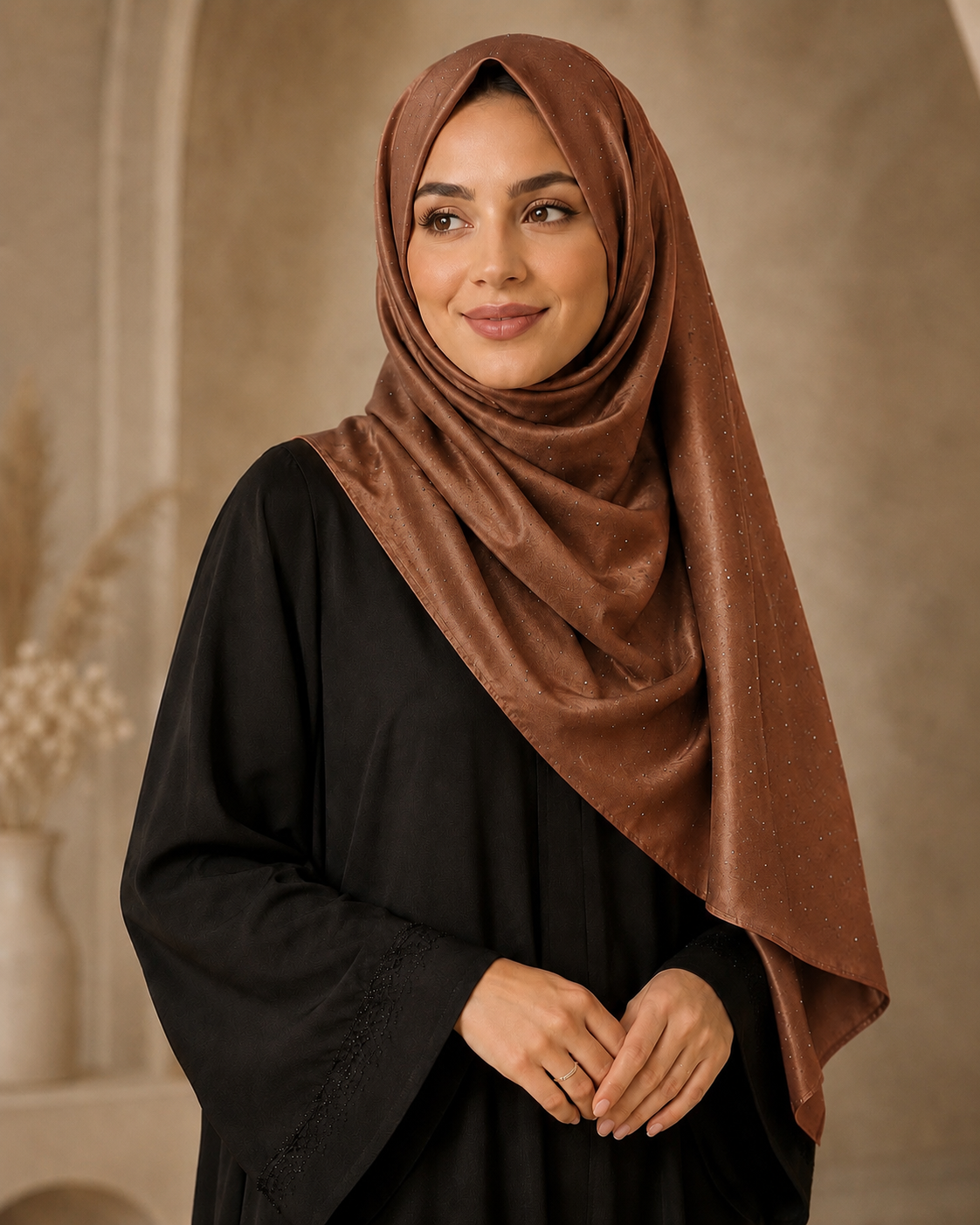 Satin Silk Fancy Hijabs