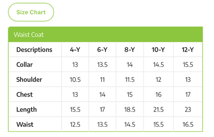 Brown-Kids waistcoat 1pc-Gul Ahmed