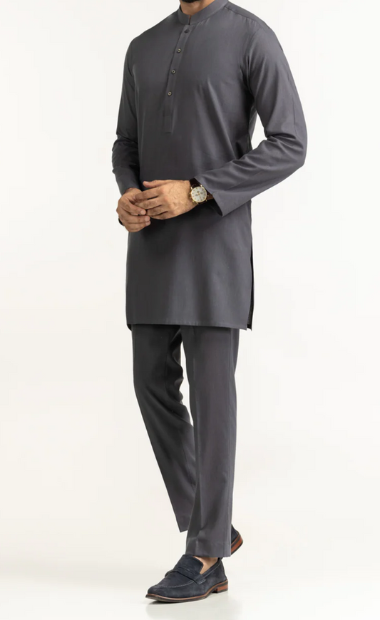 Gul Ahmed-Grey-Gents/TeenBoys