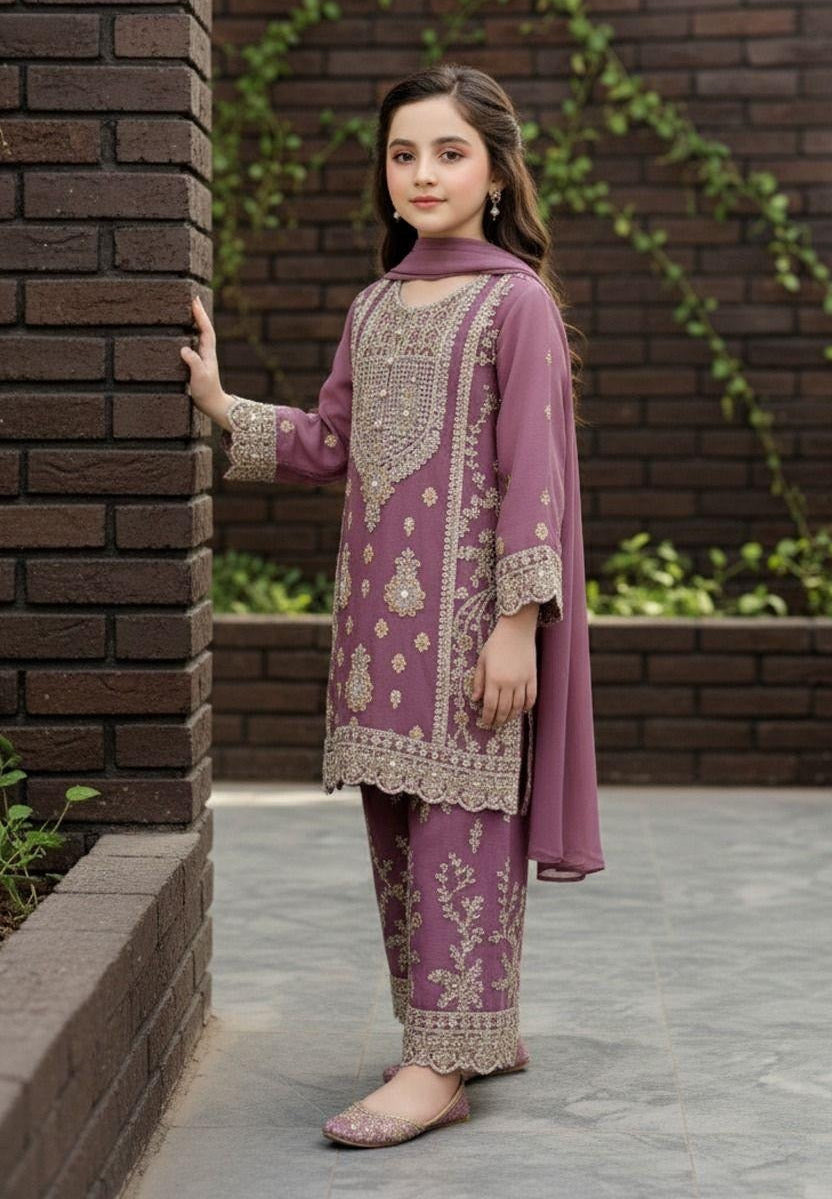 Noor’s-Festive Kameez Shalwar-3Pc