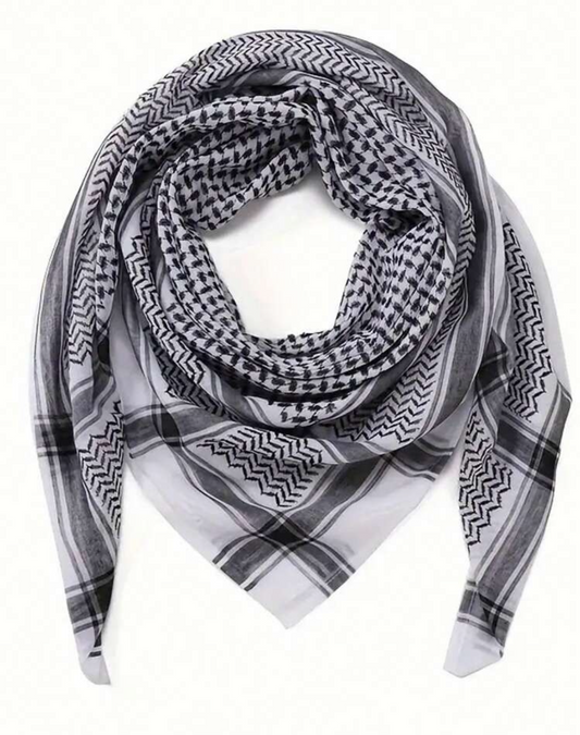 Arab Keffiyah Scarf-Gents