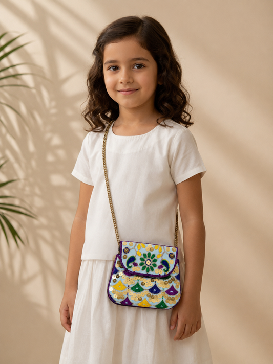Multi Colour-kids Purse