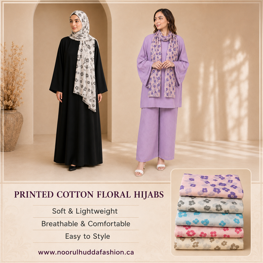 7- Printed Cotton Hijabs