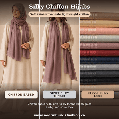 Silky Fancy Chiffon  Hijabs