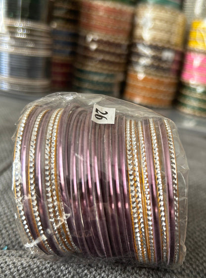 Metal Bangles-one size-2.2