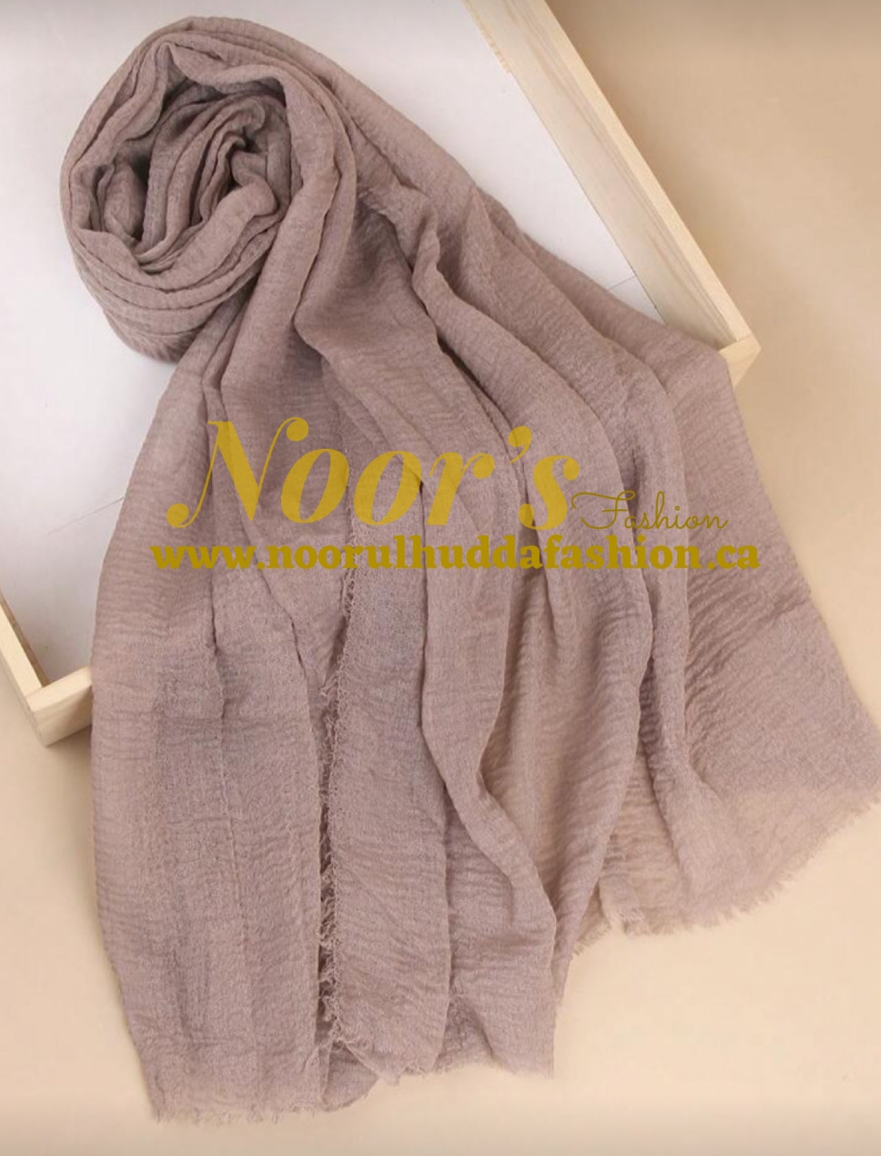 Crinkle Cotton Scarf