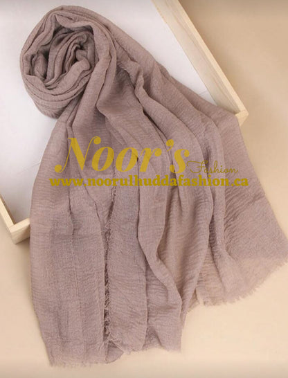 Crinkle Cotton Scarf