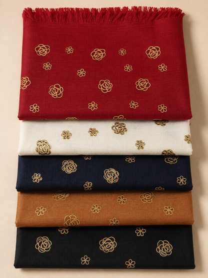 9- Printed Cotton Hijabs
