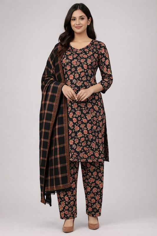 Brand:Gul Ahmed: Printed Cotail-3pc